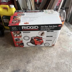 RIDGID AUTO-CLEAN DRAIN OPENER K-30 Auto Feed Function 