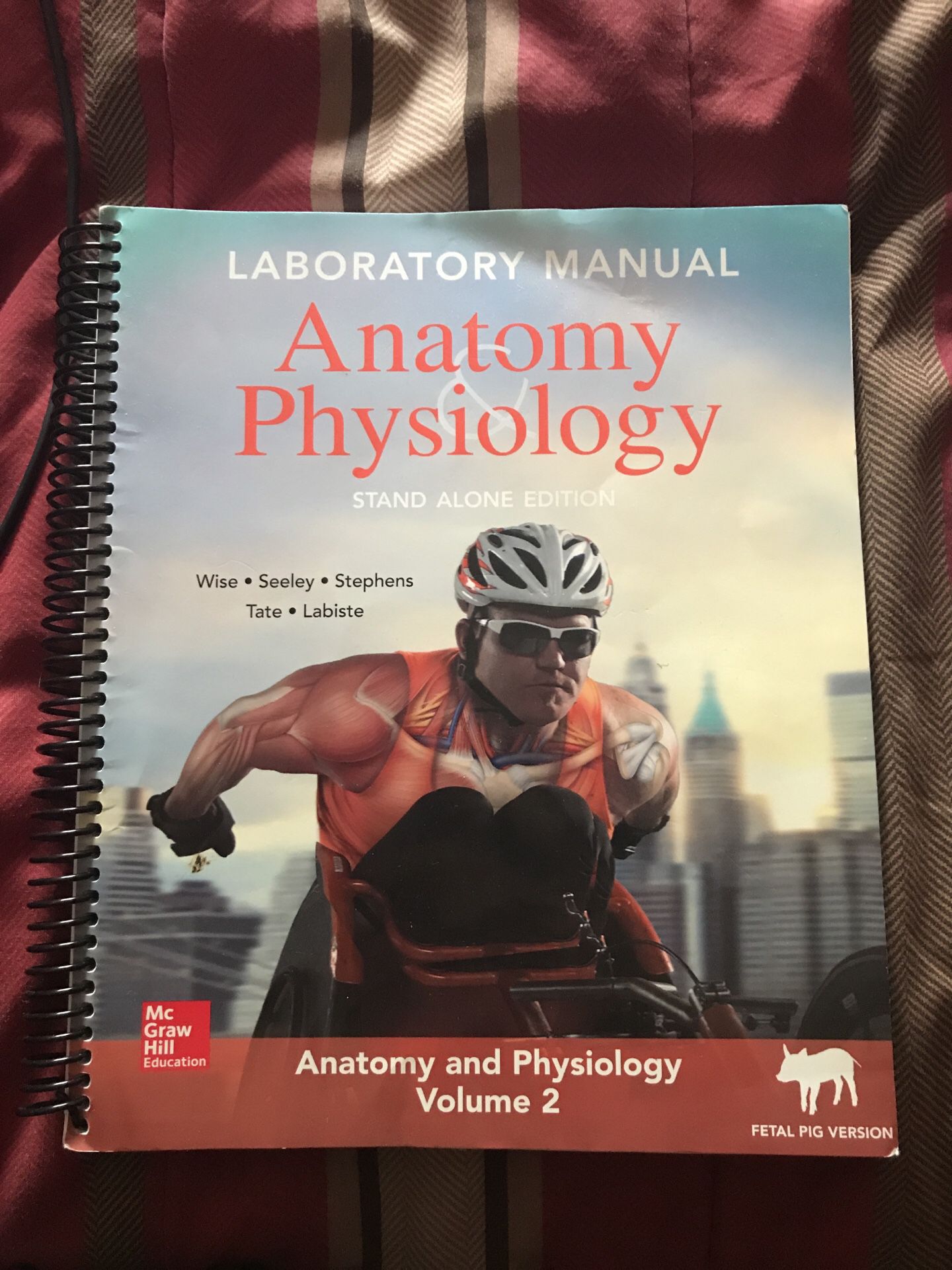 Anatomy and physiology Volume 2 edition Laboratory Manual.