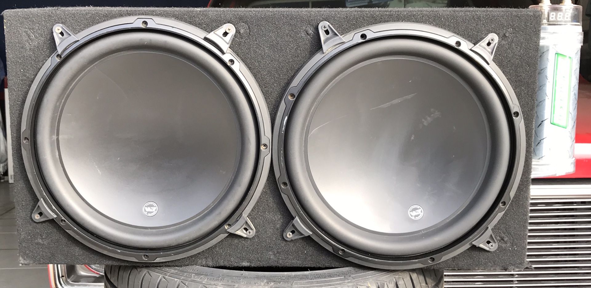 JL Audio 13.5” W3v3 4ohm speakers