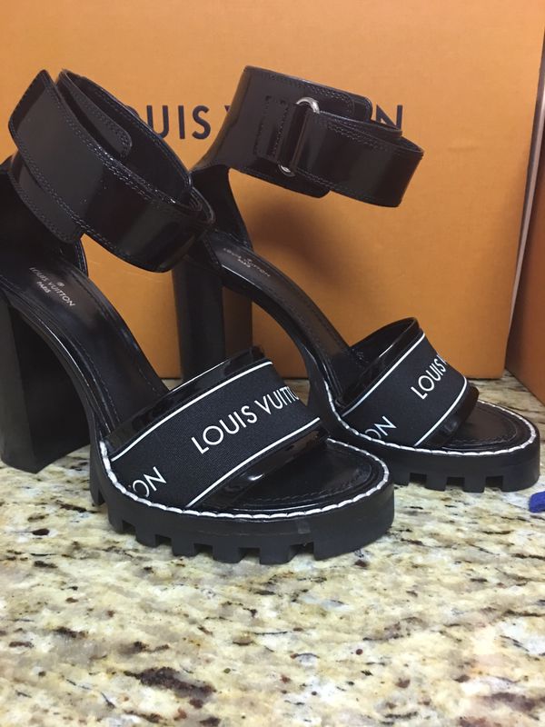 Louis Vuitton heels/sandals size 7-8 for Sale in Fort Lauderdale, FL - OfferUp