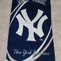 New York Yankees 30x60 Cotton Beach Towel