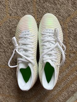 HOVR White Iridescent Football Cleats Size 8.5 – Brand New