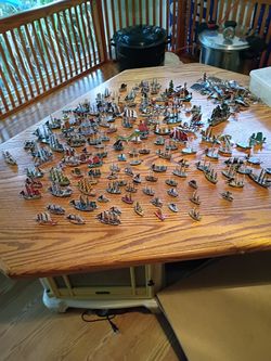 Pirate ship collectible 3D game pieces
