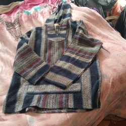 New Men's Mexican Pull Over Sweater 