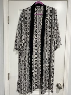Women’s Open Front Long Coat 