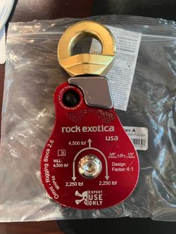 Rock Exotica - Rigging Pulley Block