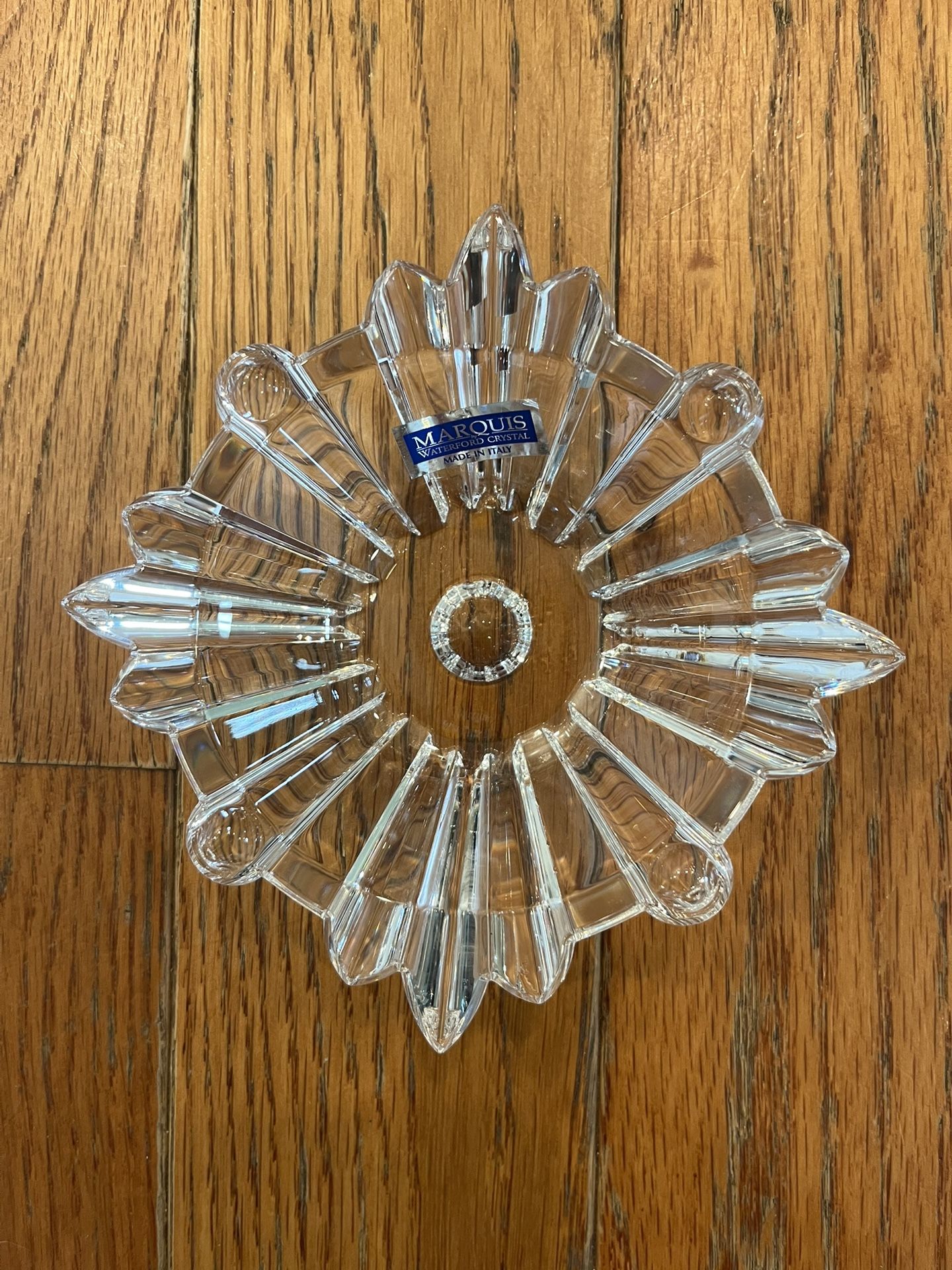 Marquis Waterford Crystal Dish Bowl Mohegan Sun Nut Candy 107489 Vintage Box