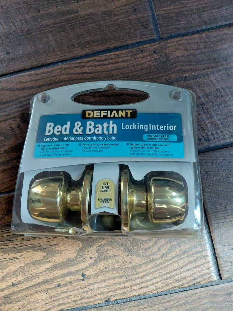 New Bed & Bath Locks