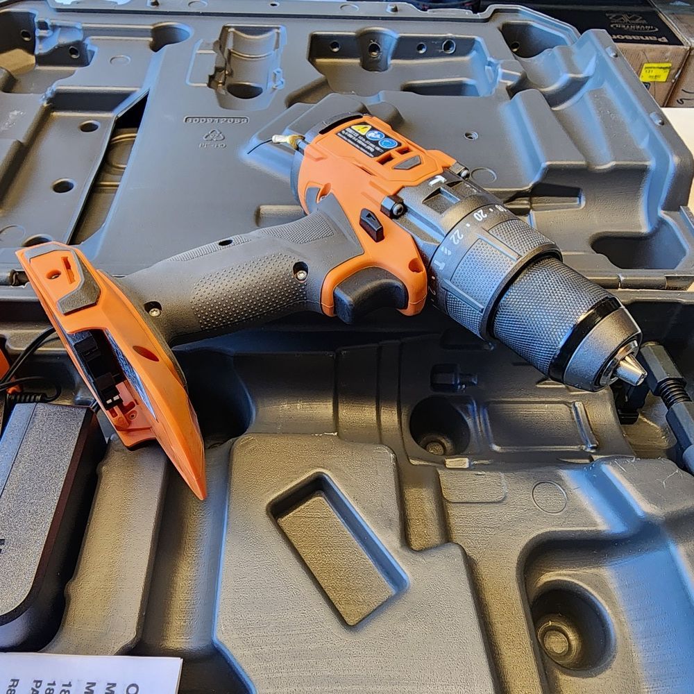 RIDGID 18V Brushless Cordless 1/2 in. High Torque Hammer Drill/Driver (Tool Only) (R861152B)
