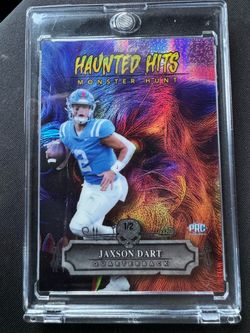 Jaxson Dart Wild Card Haunted Hits Monster Hunt 1/2