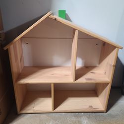 Ikea doll house wall shelf.