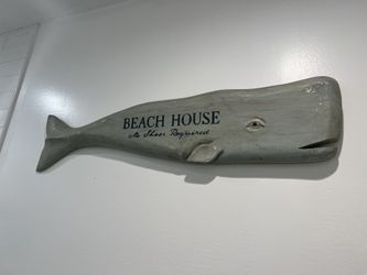 Whale Wall Decor