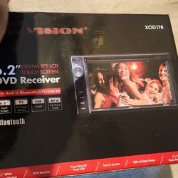 New Double Din Xo Vision Bluetooth DVD Cd