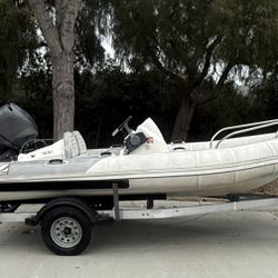 13’ Zodiac 50 Hp 4 Stroke