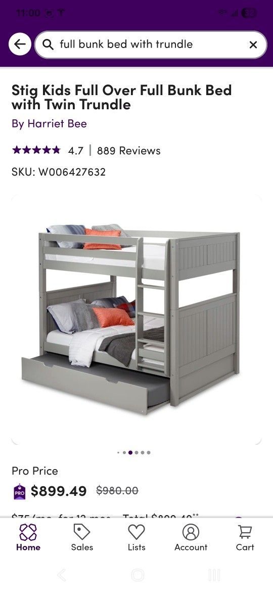 Full Bunk Bed