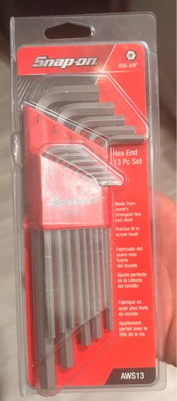 Snap-on 13 Pc Hex End Allen Wrench Set