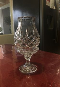 Candelabro de cristal cortado