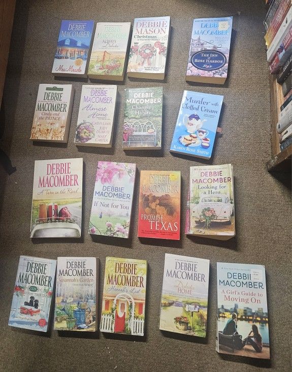 Robyn Carr / Debbie McComber / Nora Roberts - JD Robb Books - $1.00/ea - Macki's Books n  More 