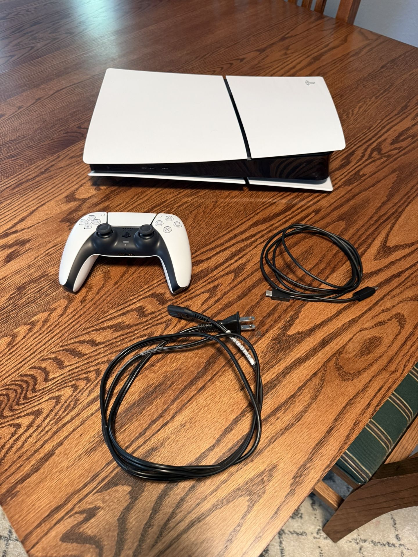 PS5 Digital With Controller And Cords