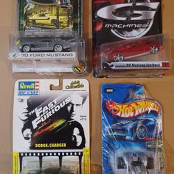 1966 Mustang Fastback G Machines & Foose 1970 Mustang, Fast and the Furious Charger & Shelby Fatbax HOT Wheels Lot! Moving Sale!