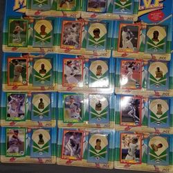 Baseball Player Pins And Card