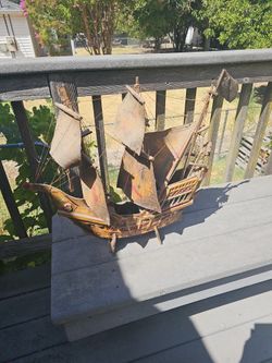 Wooden Model Ship