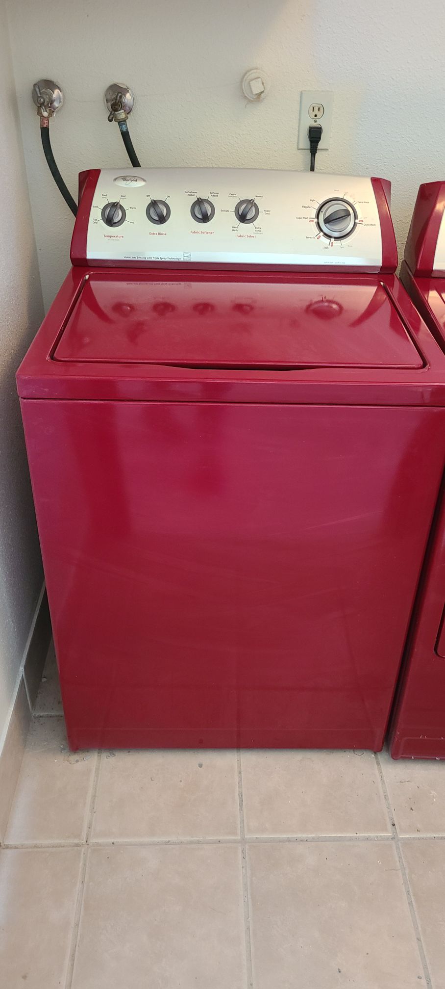 Whirlpool washer dryer