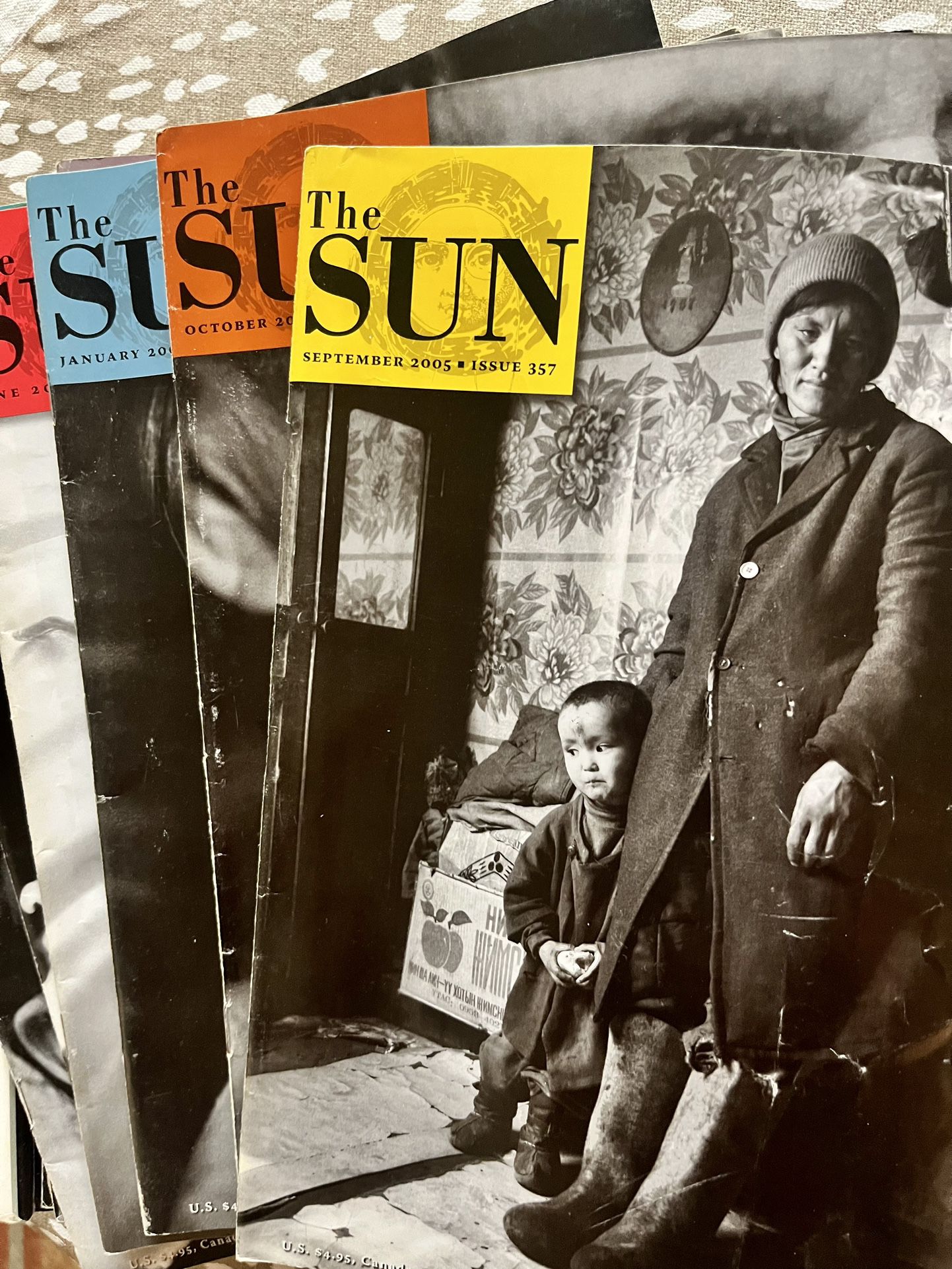 Vintage "The Sun" Magazines - 10 for 7$