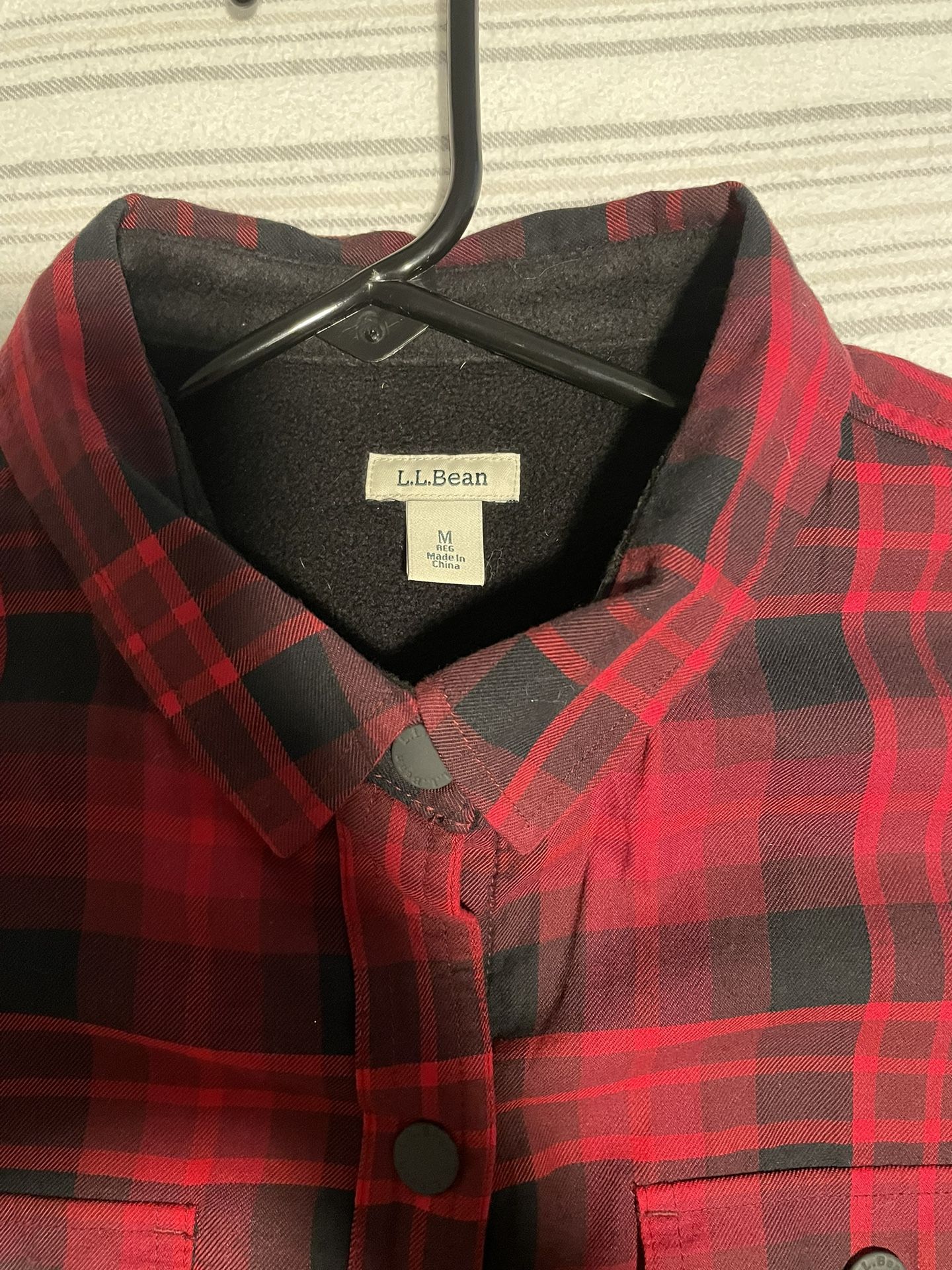 Women’s L.L Beans Shirt Jacket Medium