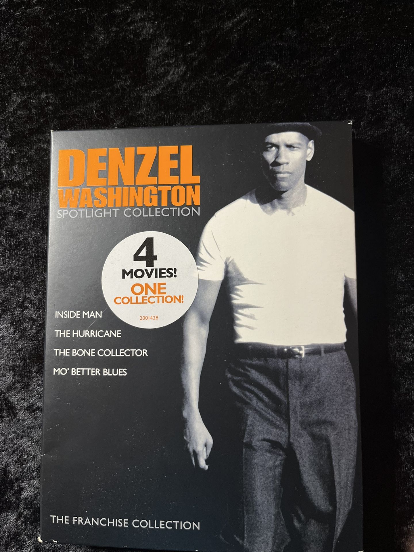 DVDs, Denzel Washington, Spotlight Collection, 4 movies