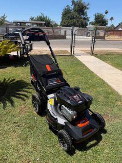 ECHO
21 in. 163 cc Briggs and Stratton Gas 3-in-1 One Blade RWD Self-Propelled Walk Behind Lawn Mower w/ 7 Height Adjustments