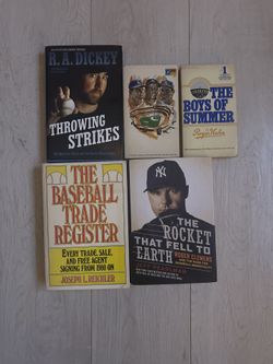 Baseball books