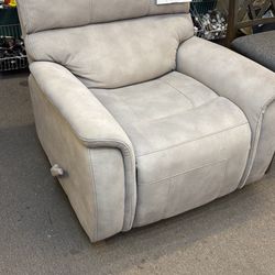Rocking Recliner New Light Cream Grey 