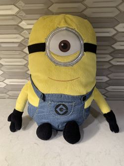 Despicable Me 3 Stuart ~18” Minion Plush Toy Pillow Universal Studios