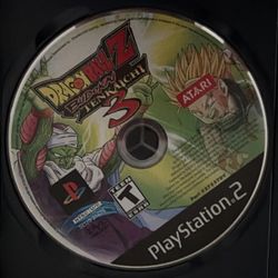 PLAYSTATION 2: DRAGON BALL Z BUDOKAI TENKAICHI 3