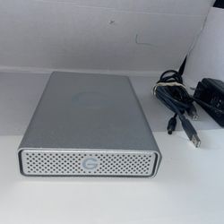 G-Technology 6TB G-DRIVE Mobile (USB 3.0) Hard Drive, portable HDD silver.