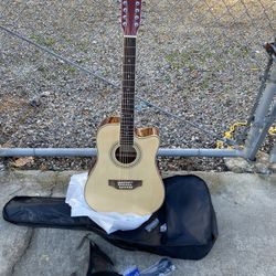 Beautiful ❤️❤️❤️. Electric Acoustic 12 String Guitar 🎸 