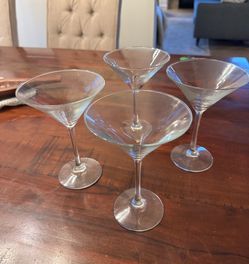 Free Set of 4 martini glasses