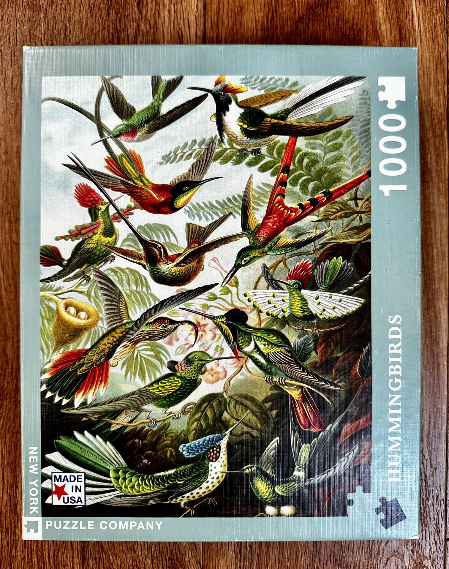 Hummingbirds 1000 Piece Puzzle