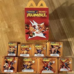McDonald's Crash Team Rumble Packs 