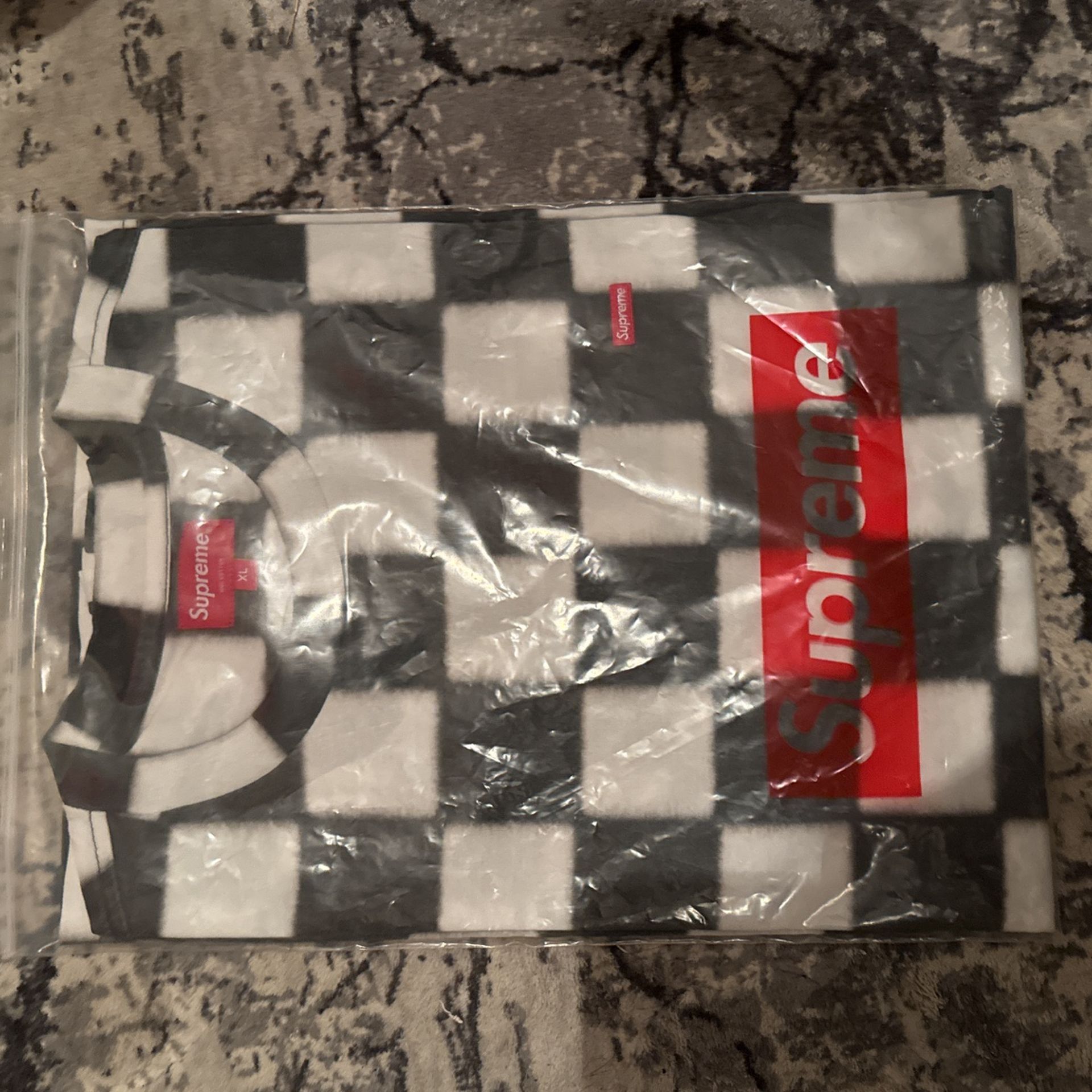 Brand New Supreme Checkerboard Tee 