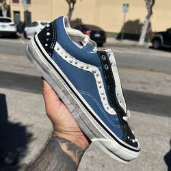 Vans Pearlized Old Skool Navy 6M