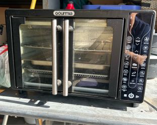 Gourmia French door air fryer, oven, toaster…it does it all!