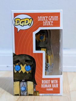 Robot With Human Hair VIP Figurine