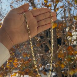 10K Solid Gold Cuban Link Chain
