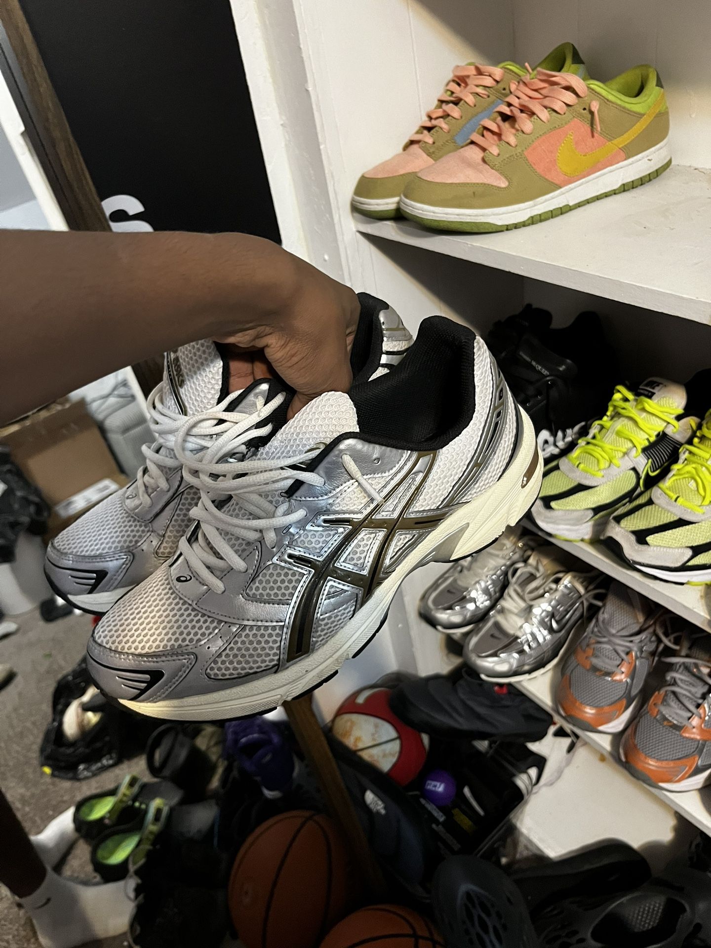 ASICS Gel 1120 Brown And Silver