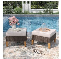 outdoor Wicker Patio set
