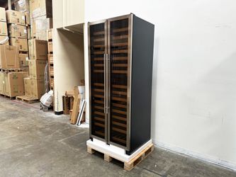 255 Bottles Dual Zone Wine Cooler refrigerator NSF USF-328DD