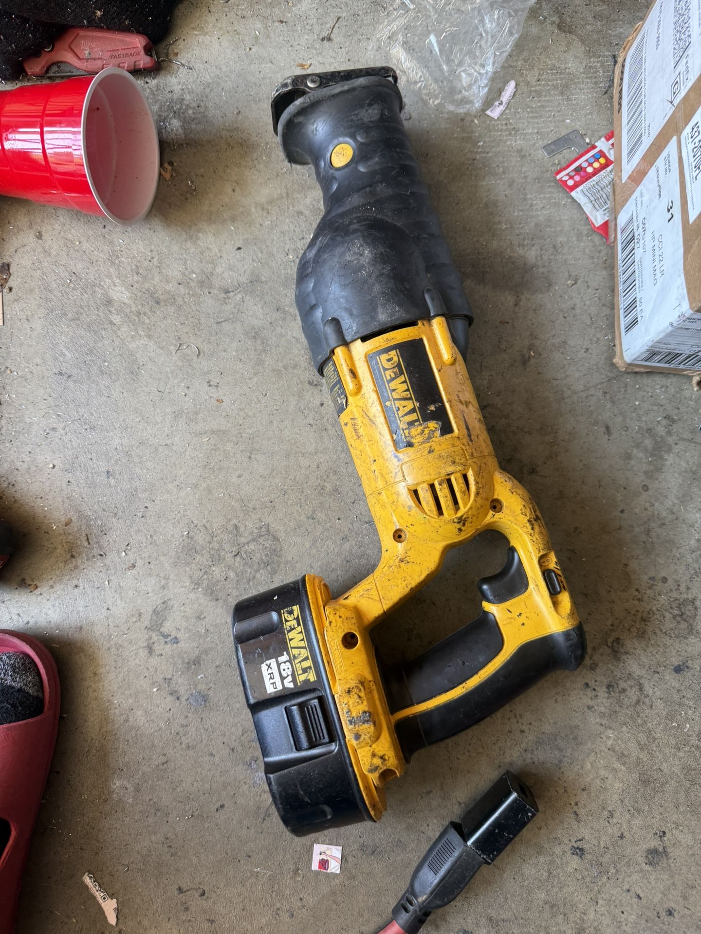 Dewalt Sawzall W/ Battery