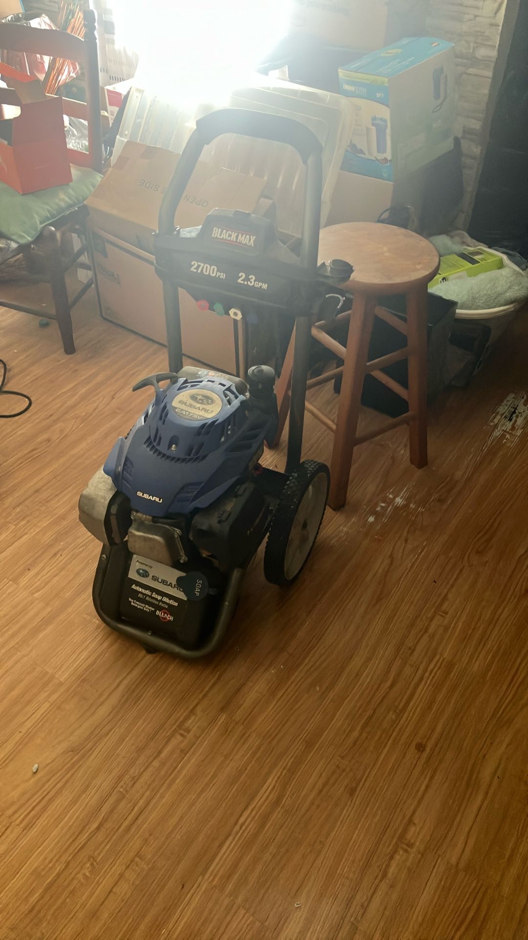 Subaru EA175V Pressure washer